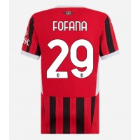 AC Milan Youssouf Fofana #29 Replika Hemmatröja Dam 2024-25 Kortärmad